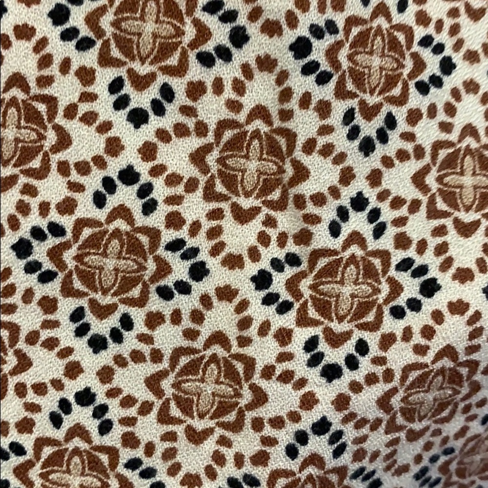 Patterned Off the Shoulder Top - Picture 2 of 3